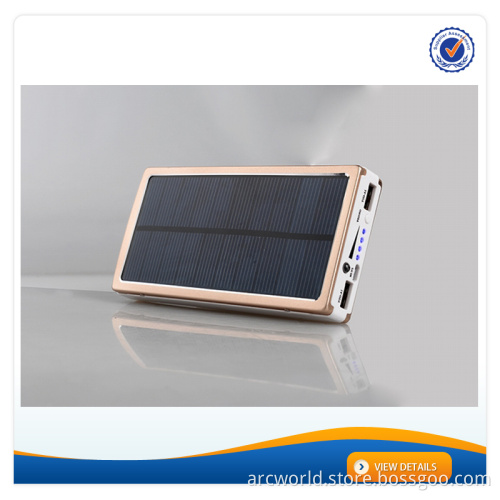 AWC709 15000mAh Universal Portable Dual USB Port Multiple Mobile solar Charger